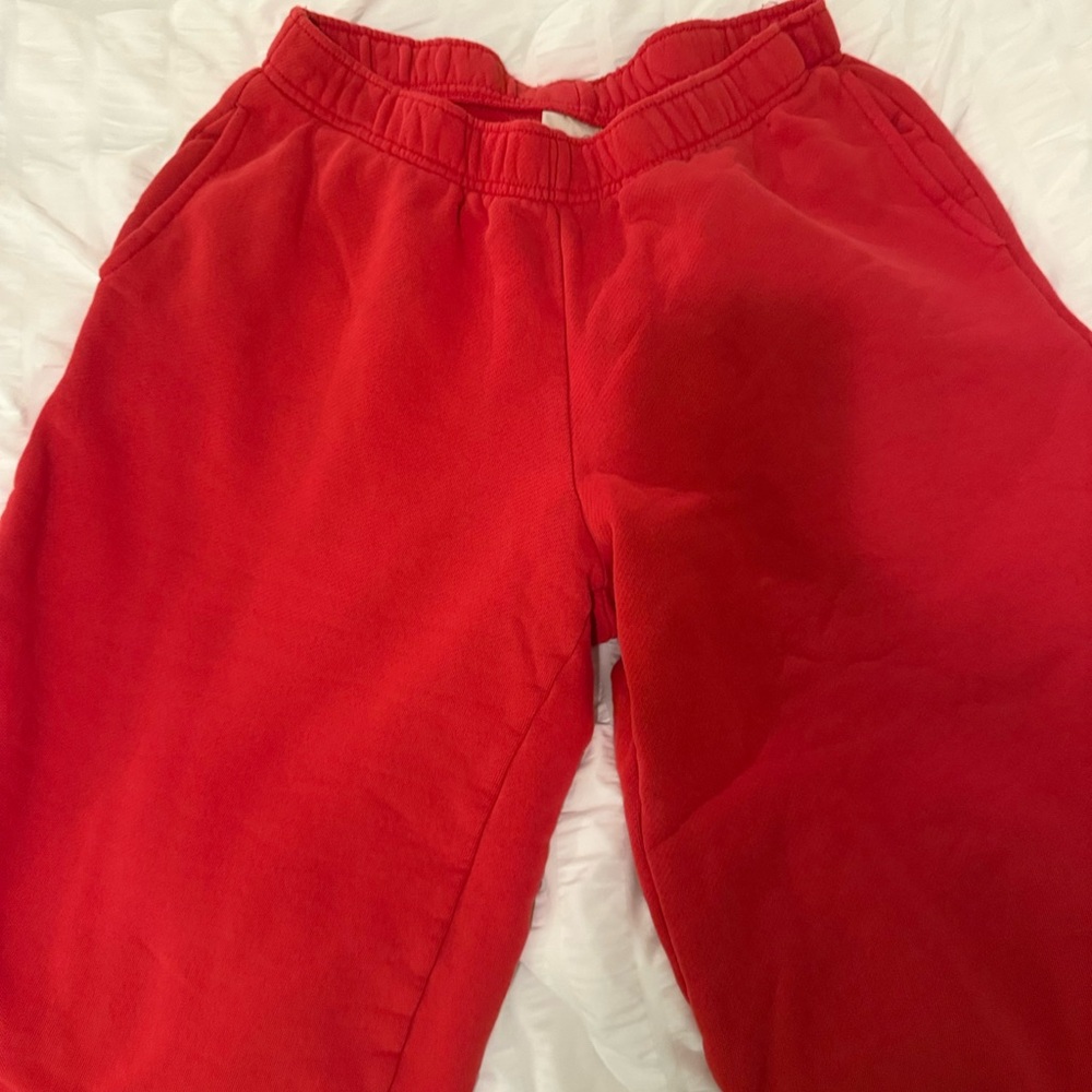 Red Sweatpants
